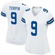 KaVontae Turpin Dallas Cowboys ＃9 Game Women's White Jersey