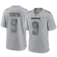 KaVontae Turpin Dallas Cowboys ＃9 Game Youth Gray Atmosphere Fashion Jersey