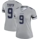 KaVontae Turpin Dallas Cowboys ＃9 Legend Women's Gray Inverted Jersey