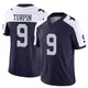 KaVontae Turpin Dallas Cowboys ＃9 Limited Men's Navy Alternate Vapor F.U.S.E. Jersey
