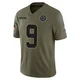 KaVontae Turpin Dallas Cowboys ＃9 Limited Men's Olive 2025 Salute to Service Jersey