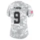 KaVontae Turpin Dallas Cowboys ＃9 Limited Women's Arctic Camo 2024 Salute to Service Jersey