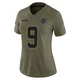 KaVontae Turpin Dallas Cowboys ＃9 Limited Women's Olive 2025 Salute to Service Jersey