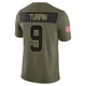 KaVontae Turpin Dallas Cowboys ＃9 Limited Youth Olive 2025 Salute to Service Jersey