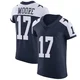 Kellen Moore Dallas Cowboys ＃17 Elite Men's Navy Alternate Vapor Untouchable Jersey
