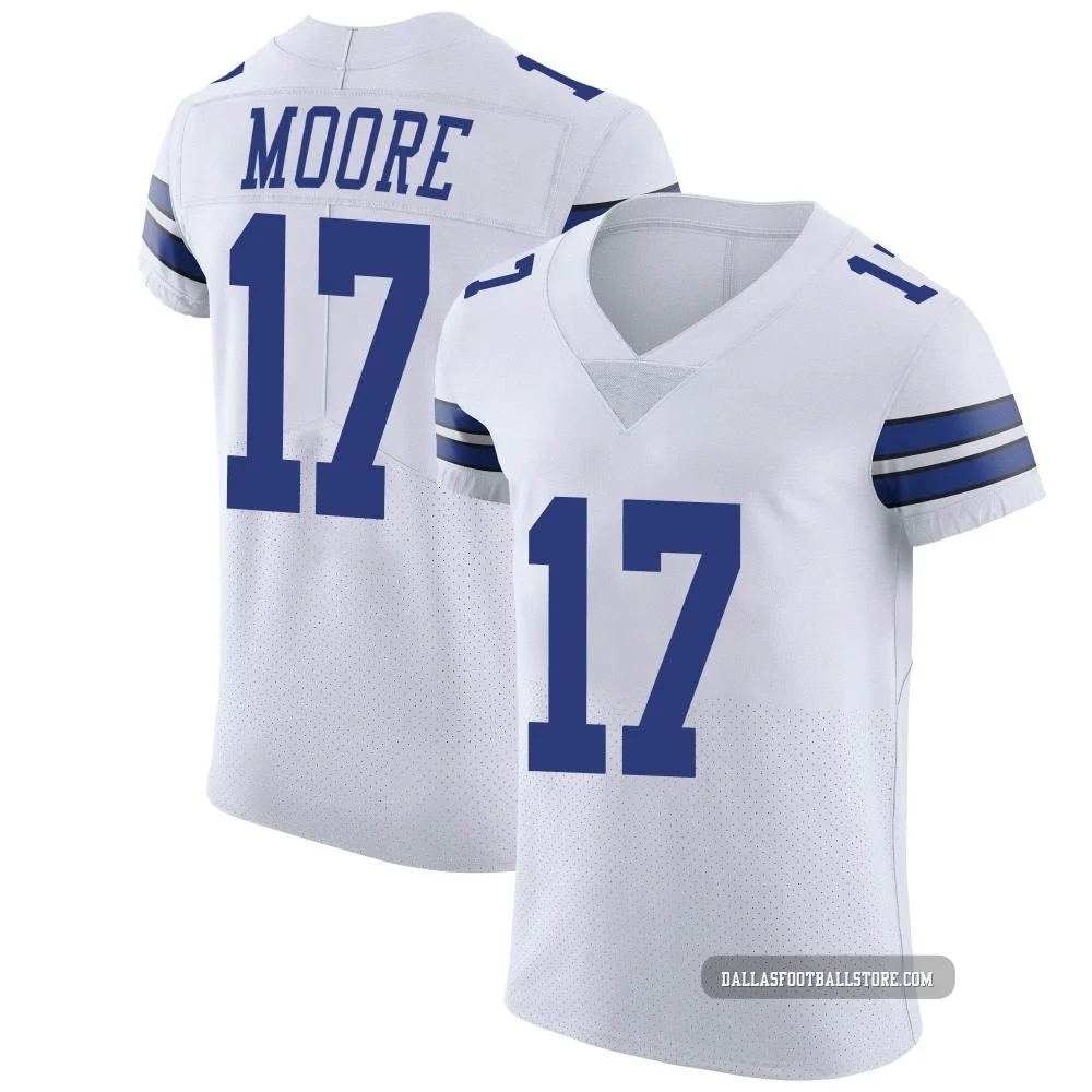 Kellen Moore Dallas Cowboys ＃17 Elite Men's White Vapor Untouchable Jersey