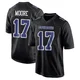 Kellen Moore Dallas Cowboys ＃17 Game Men's Black Carbon Fashion Jersey
