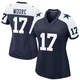 Kellen Moore Dallas Cowboys ＃17 Game Women's Navy Alternate Jersey