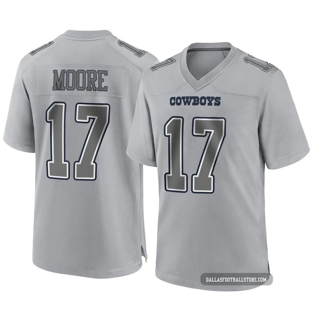 Kellen Moore Dallas Cowboys ＃17 Game Youth Gray Atmosphere Fashion Jersey