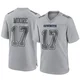 Kellen Moore Dallas Cowboys ＃17 Game Youth Gray Atmosphere Fashion Jersey