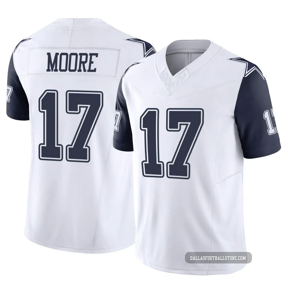 Kellen Moore Dallas Cowboys ＃17 Limited Men's White 2nd Alternate Vapor F.U.S.E. Jersey