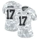 Kellen Moore Dallas Cowboys ＃17 Limited Women's Arctic Camo 2024 Salute to Service Jersey