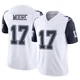 Kellen Moore Dallas Cowboys ＃17 Limited Youth White 2nd Alternate Vapor F.U.S.E. Jersey