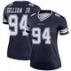 Kelvin Gilliam Jr. Dallas Cowboys ＃94 Legend Women's Navy Jersey