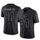 Kelvin Gilliam Jr. Dallas Cowboys ＃94 Limited Men's Black Reflective Jersey