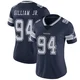 Kelvin Gilliam Jr. Dallas Cowboys ＃94 Limited Women's Navy Team Color Vapor Untouchable Jersey