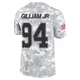 Kelvin Gilliam Jr. Dallas Cowboys ＃94 Limited Youth Arctic Camo 2024 Salute to Service Jersey