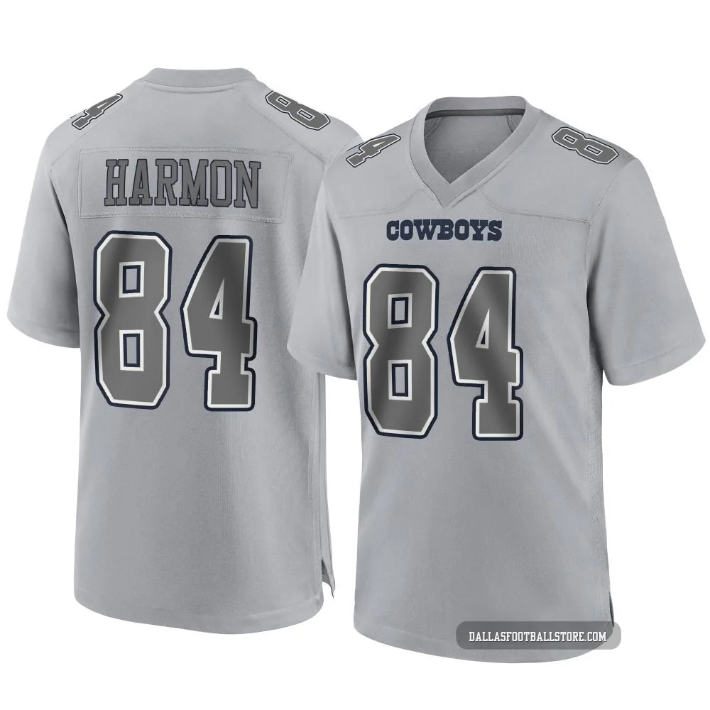 Kelvin Harmon Dallas Cowboys ＃84 Game Men's Gray Atmosphere Fashion Jersey