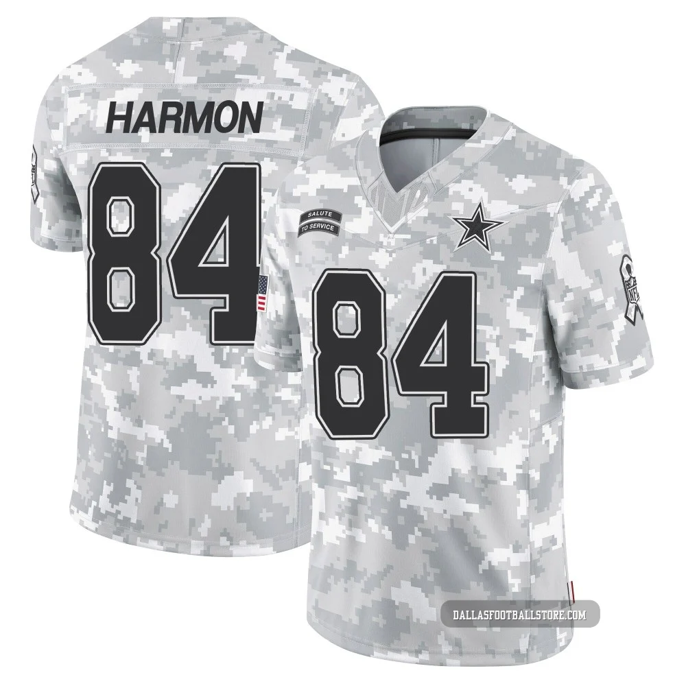 Kelvin Harmon Dallas Cowboys ＃84 Limited Men's Arctic Camo 2024 Salute to Service Jersey