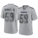 Kenneth Murray Jr. Dallas Cowboys ＃59 Game Men's Gray Atmosphere Fashion Jersey