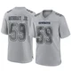 Kenneth Murray Jr. Dallas Cowboys ＃59 Game Youth Gray Atmosphere Fashion Jersey