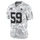 Kenneth Murray Jr. Dallas Cowboys ＃59 Limited Men's Arctic Camo 2024 Salute to Service Jersey
