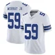 Kenneth Murray Jr. Dallas Cowboys ＃59 Limited Men's White Vapor Untouchable Jersey