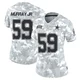 Kenneth Murray Jr. Dallas Cowboys ＃59 Limited Women's Arctic Camo 2024 Salute to Service Jersey