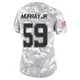 Kenneth Murray Jr. Dallas Cowboys ＃59 Limited Women's Arctic Camo 2024 Salute to Service Jersey