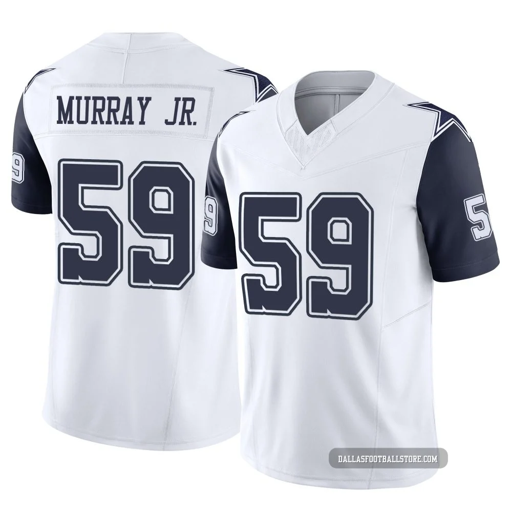 Kenneth Murray Jr. Dallas Cowboys ＃59 Limited Youth White 2nd Alternate Vapor F.U.S.E. Jersey