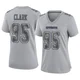 Kenny Clark Dallas Cowboys ＃95 Game Women's Gray Atmosphere Fashion Jersey