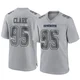 Kenny Clark Dallas Cowboys ＃95 Game Youth Gray Atmosphere Fashion Jersey