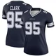 Kenny Clark Dallas Cowboys ＃95 Legend Women's Navy Jersey