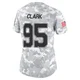 Kenny Clark Dallas Cowboys ＃95 Limited Women's Arctic Camo 2024 Salute to Service Jersey