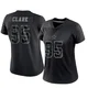 Kenny Clark Dallas Cowboys ＃95 Limited Women's Black Reflective Jersey
