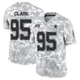 Kenny Clark Dallas Cowboys ＃95 Limited Youth Arctic Camo 2024 Salute to Service Jersey