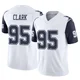 Kenny Clark Dallas Cowboys ＃95 Limited Youth White 2nd Alternate Vapor F.U.S.E. Jersey