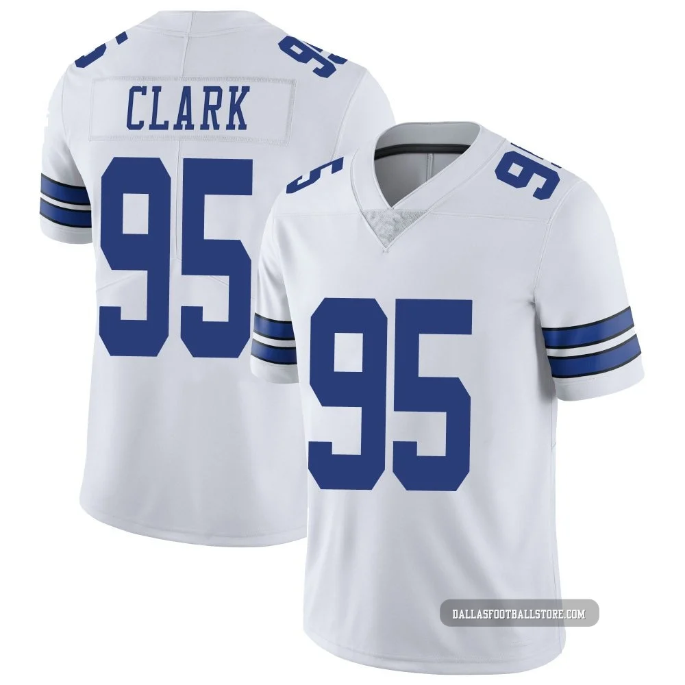 Kenny Clark Dallas Cowboys ＃95 Limited Youth White Vapor Untouchable Jersey