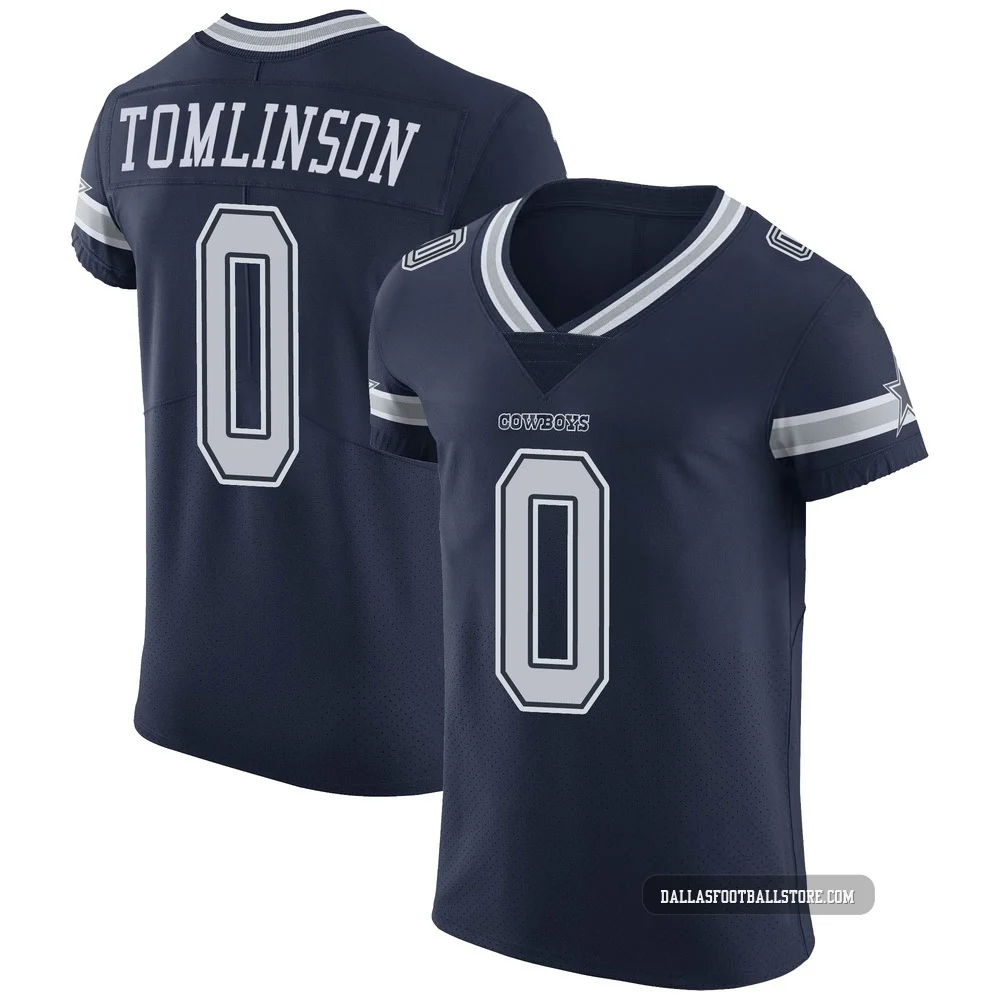 Laken Tomlinson Dallas Cowboys ＃0 Elite Men's Navy Team Color Vapor Untouchable Jersey