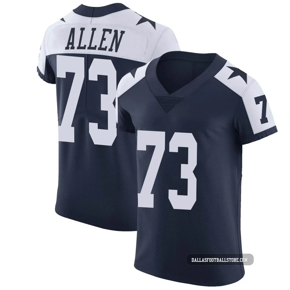 Larry Allen Dallas Cowboys ＃73 Elite Men's Navy Alternate Vapor Untouchable Jersey
