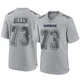 Larry Allen Dallas Cowboys ＃73 Game Men's Gray Atmosphere Fashion Jersey
