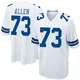 Larry Allen Dallas Cowboys ＃73 Game Youth White Jersey