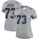 Larry Allen Dallas Cowboys ＃73 Legend Women's Gray Inverted Jersey