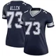 Larry Allen Dallas Cowboys ＃73 Legend Women's Navy Jersey