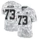 Larry Allen Dallas Cowboys ＃73 Limited Men's Arctic Camo 2024 Salute to Service Jersey