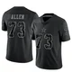 Larry Allen Dallas Cowboys ＃73 Limited Men's Black Reflective Jersey