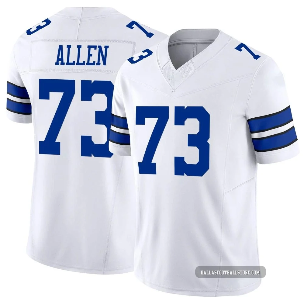 Larry Allen Dallas Cowboys ＃73 Limited Men's White Vapor F.U.S.E. Jersey