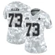 Larry Allen Dallas Cowboys ＃73 Limited Women's Arctic Camo 2024 Salute to Service Jersey