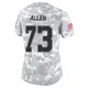 Larry Allen Dallas Cowboys ＃73 Limited Women's Arctic Camo 2024 Salute to Service Jersey