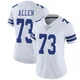 Larry Allen Dallas Cowboys ＃73 Limited Women's White Vapor Untouchable Jersey